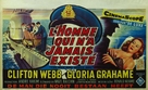 The Man Who Never Was - Belgian Movie Poster (xs thumbnail)