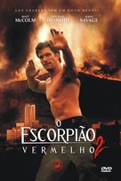 Red Scorpion 2 - Brazilian DVD movie cover (xs thumbnail)