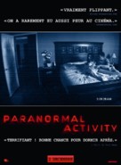 Paranormal Activity - French Movie Poster (xs thumbnail)