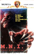 The Terror Within - French VHS movie cover (xs thumbnail)