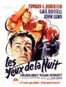 Night Has a Thousand Eyes - French Movie Poster (xs thumbnail)