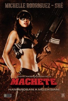 Machete - Hungarian Movie Poster (xs thumbnail)