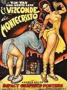 El Vizconde de Montecristo - Spanish Movie Poster (xs thumbnail)