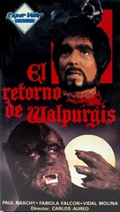 Retorno de Walpurgis, El - Spanish VHS movie cover (xs thumbnail)