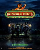 Five Nights at Freddy&#039;s - French Movie Poster (xs thumbnail)