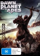 Dawn of the Planet of the Apes - Australian DVD movie cover (xs thumbnail)