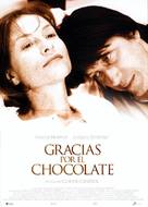Merci pour le chocolat - Spanish Movie Poster (xs thumbnail)