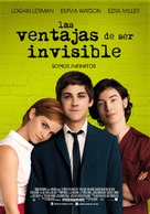 The Perks of Being a Wallflower - Chilean Movie Poster (xs thumbnail)