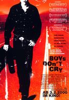 Boys Don&#039;t Cry - German Movie Poster (xs thumbnail)