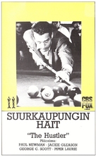 The Hustler - Finnish VHS movie cover (xs thumbnail)
