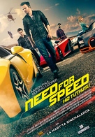 Need for Speed - Turkish Movie Poster (xs thumbnail)