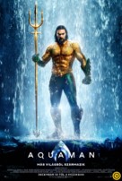 Aquaman - Hungarian Movie Poster (xs thumbnail)
