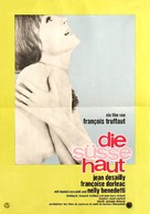 La peau douce - German Movie Poster (xs thumbnail)