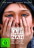 Extremely Loud &amp; Incredibly Close - German DVD movie cover (xs thumbnail)