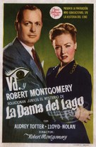 Lady in the Lake - Spanish Movie Poster (xs thumbnail)