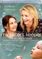 My Sister&#039;s Keeper - Canadian DVD movie cover (xs thumbnail)