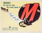 M - Movie Poster (xs thumbnail)