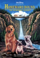 Homeward Bound: The Incredible Journey - DVD movie cover (xs thumbnail)
