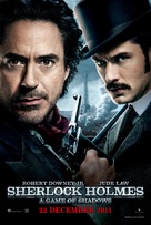 Sherlock Holmes: A Game of Shadows - Singaporean Movie Poster (xs thumbnail)