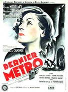 Dernier m&eacute;tro - French Movie Poster (xs thumbnail)