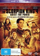 The Scorpion King: The Lost Throne - Australian DVD movie cover (xs thumbnail)