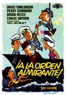 Carry on Admiral - Spanish Movie Poster (xs thumbnail)