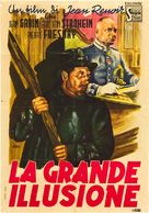 La grande illusion - Italian Movie Poster (xs thumbnail)