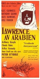 Lawrence of Arabia - Swedish Movie Poster (xs thumbnail)