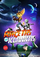Ratchet and Clank - Lithuanian Movie Poster (xs thumbnail)