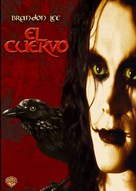 The Crow - Argentinian DVD movie cover (xs thumbnail)