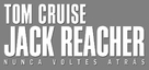 Jack Reacher: Never Go Back - Portuguese Logo (xs thumbnail)
