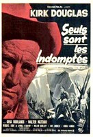 Lonely Are the Brave - French Movie Poster (xs thumbnail)