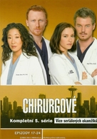 &quot;Grey&#039;s Anatomy&quot; - Czech DVD movie cover (xs thumbnail)