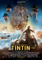 The Adventures of Tintin: The Secret of the Unicorn - Portuguese Movie Poster (xs thumbnail)