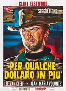 Per qualche dollaro in pi&ugrave; - Italian Movie Poster (xs thumbnail)