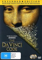 The Da Vinci Code - Australian DVD movie cover (xs thumbnail)
