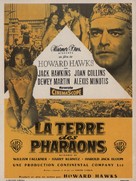 Land of the Pharaohs - French Movie Poster (xs thumbnail)