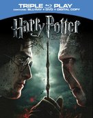 Harry Potter and the Deathly Hallows - Part 2 - Blu-Ray movie cover (xs thumbnail)