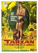 Tarzan's Jungle Rebellion - Spanish Movie Poster (xs thumbnail)