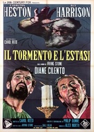 The Agony and the Ecstasy - Italian Movie Poster (xs thumbnail)