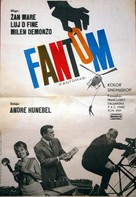 Fant&ocirc;mas - Yugoslav Movie Poster (xs thumbnail)