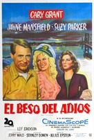 Kiss Them for Me - Argentinian Movie Poster (xs thumbnail)