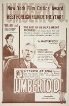 Umberto D. - Movie Poster (xs thumbnail)