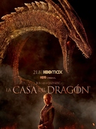 &quot;House of the Dragon&quot; - Spanish Movie Poster (xs thumbnail)