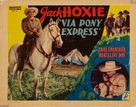 Via Pony Express - Movie Poster (xs thumbnail)