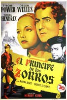 Prince of Foxes - Spanish Movie Poster (xs thumbnail)