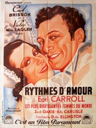 Murder at the Vanities - French Movie Poster (xs thumbnail)