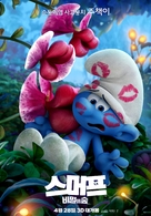 Smurfs: The Lost Village - South Korean Movie Poster (xs thumbnail)