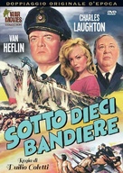 Sotto dieci bandiere - Italian DVD movie cover (xs thumbnail)