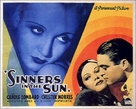 Sinners in the Sun - British Movie Poster (xs thumbnail)